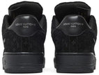 Louis Vuitton x Air Force 1 Low 'Triple Black' Sneakers for Unisex