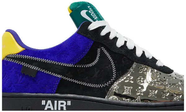Louis Vuitton x Air Force 1 Low 'Multi-Color Patchwork' Sneakers for Unisex
