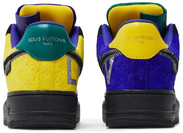 Louis Vuitton x Air Force 1 Low 'Multi-Color Patchwork' Sneakers for Unisex