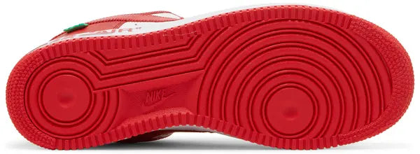 Louis Vuitton x Air Force 1 Low 'White Comet Red' Sneakers for Unisex