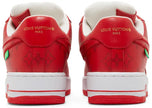 Louis Vuitton x Air Force 1 Low 'White Comet Red' Sneakers for Unisex