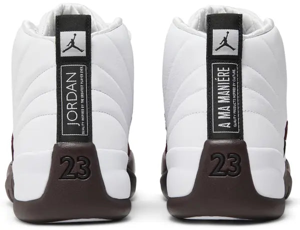 A Ma Maniére x Wmns Air Jordan 12 Retro SP 'White' Sneakers for Men