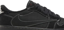 Travis Scott x Air Jordan 1 Retro Low OG 'Black Phantom' for Kids