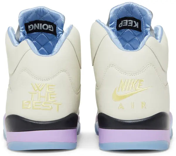 DJ Khaled x Air Jordan 5 Retro 'We The Best - Sail' Sneakers for Unisex