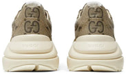 Gucci 100 Rhyton Sneaker 'Beige Monogram' Sneakers for Men