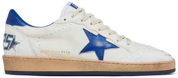 Golden Goose Ball Star 'White Blue' Sneakers for Men