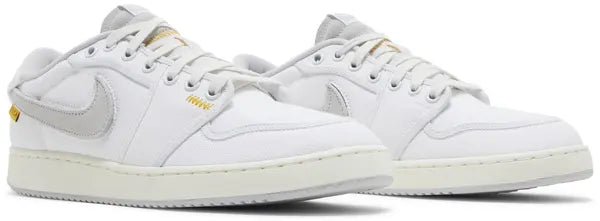 Union LA x Air Jordan 1 KO Low 'White Neutral Grey' Sneakers for Unisex