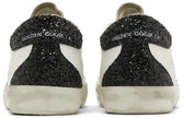 Golden Goose Wmns Superstar 'White Mauve Pink Glitter' Distressed Suede Sneaker