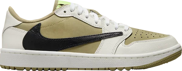Travis Scott x Air Jordan 1 Low Golf 'Neutral Olive' 2023 - GENUINE AUTHENTIC BRAND LLC  