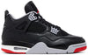 Zapatillas Air Jordan 4 Retro 'Bred Reimagined' Shock Drop Release Negro Fuego Rojo para Hombre