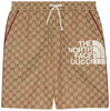 Gucci x The North Face Shorts 'Beige/Ebony' for Unisex