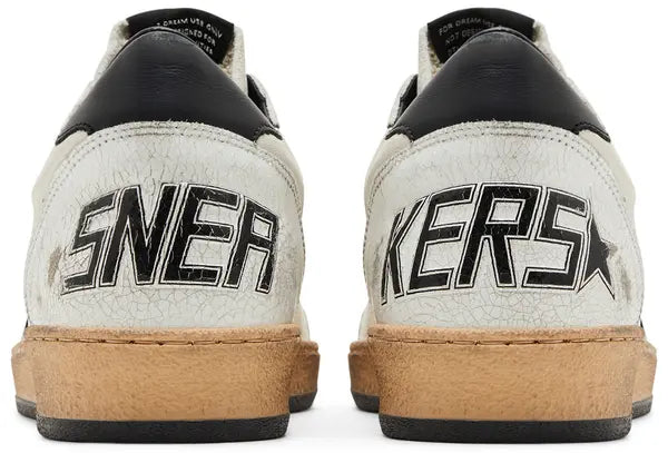 Golden Goose Ball Star 'White Black'