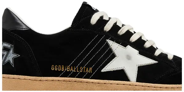 Golden Goose Ball Star 'Black White' Sneakers for Men