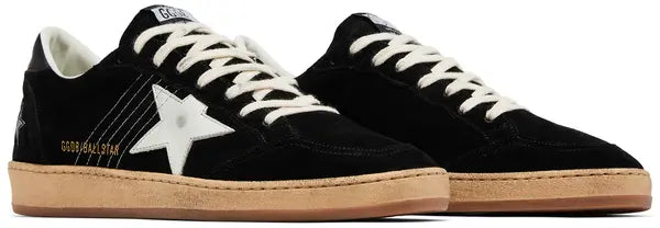 Golden Goose Ball Star 'Black White' Sneakers for Men