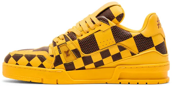 Louis Vuitton Trainer 'Damier Pop - Yellow' 2024