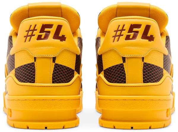 Louis Vuitton Trainer 'Damier Pop - Yellow' 2024