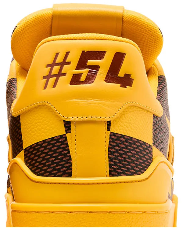 Louis Vuitton Trainer 'Damier Pop - Yellow' 2024