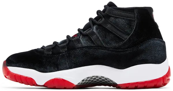 Air Jordan 11 Retro 'Bred Velvet' Sneakers for Women