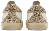 Golden Goose Wmns Superstar 'Optic White Seedpearl Glitter' Leather Sneaker