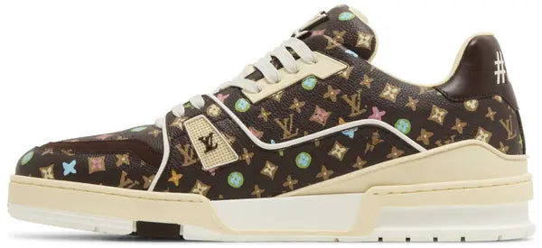 Louis Vuitton Trainer 'Mocha Multi-Color Monogram' 2024