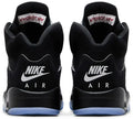 Air Jordan 5 Retro OG 'Black Metallic Reimagined' Sneakers for Men