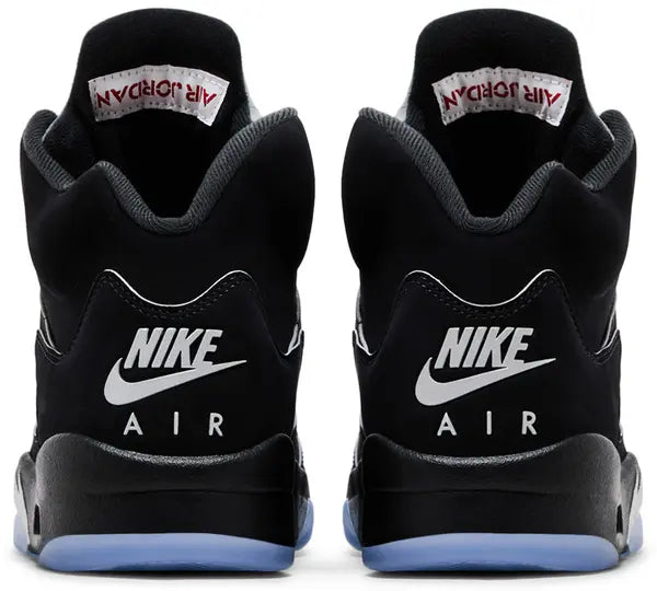 Air Jordan 5 Retro OG 'Black Metallic Reimagined' Sneakers for Men