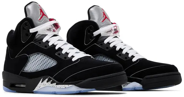 Air Jordan 5 Retro OG 'Black Metallic Reimagined' Sneakers for Men
