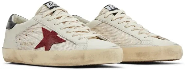 Golden Goose Superstar 'White Pomegranate Black' Sneakers for Men