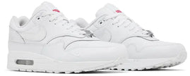 Supreme x Air Max 1 '87 SP 'Triple White' Sneakers for Men