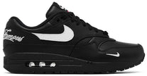 Supreme x Air Max 1 '87 SP 'Black White' Sneakers for Men