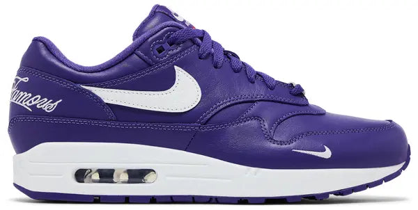Supreme x Air Max 1 '87 SP 'Varsity Purple' Sneakers for Unisex