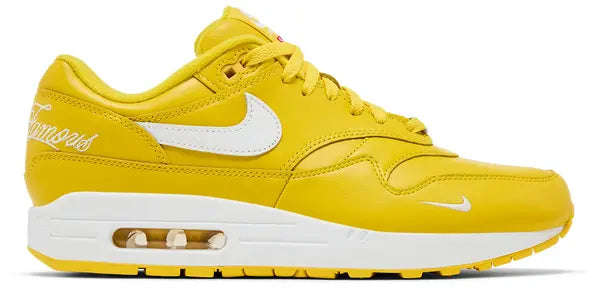 Supreme x Air Max 1 '87 SP 'Speed Yellow' Sneakers for Unisex