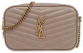 Saint Laurent Lou Mini Bag 'Greyish Brown' Spring/Summer 2024 Shoulder Bag