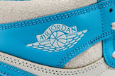 Air Jordan 1 Retro High OG ‘UNC Reimagined’ 2025 Dark Powder Blue Distressed Leather Edition