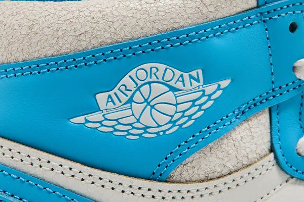 Air Jordan 1 Retro High OG ‘UNC Reimagined’ 2025 Dark Powder Blue Distressed Leather Edition