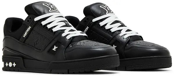 Louis Vuitton Trainer 'Embossed Monogram - Black' 2023