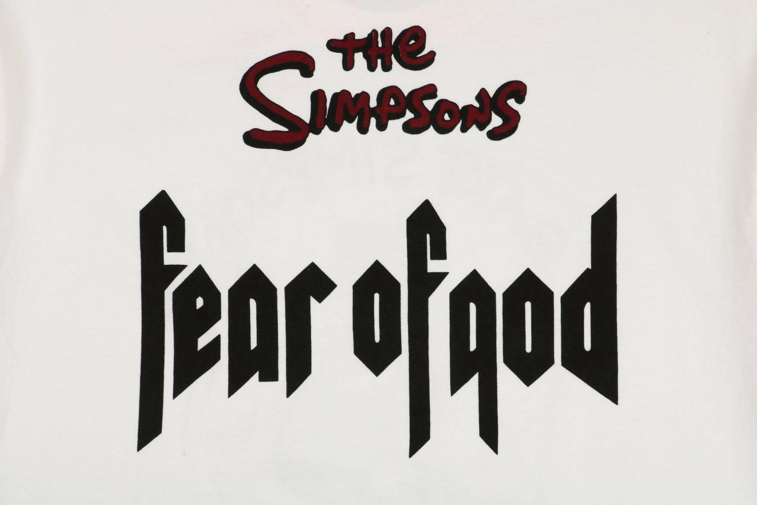 FEAR OF GOD ESSENTIALS X BART SIMPSON T-SHIRT 2019 SPRING-SUMMER APPAREL COLLECTION - GENUINE AUTHENTIC BRAND LLC  