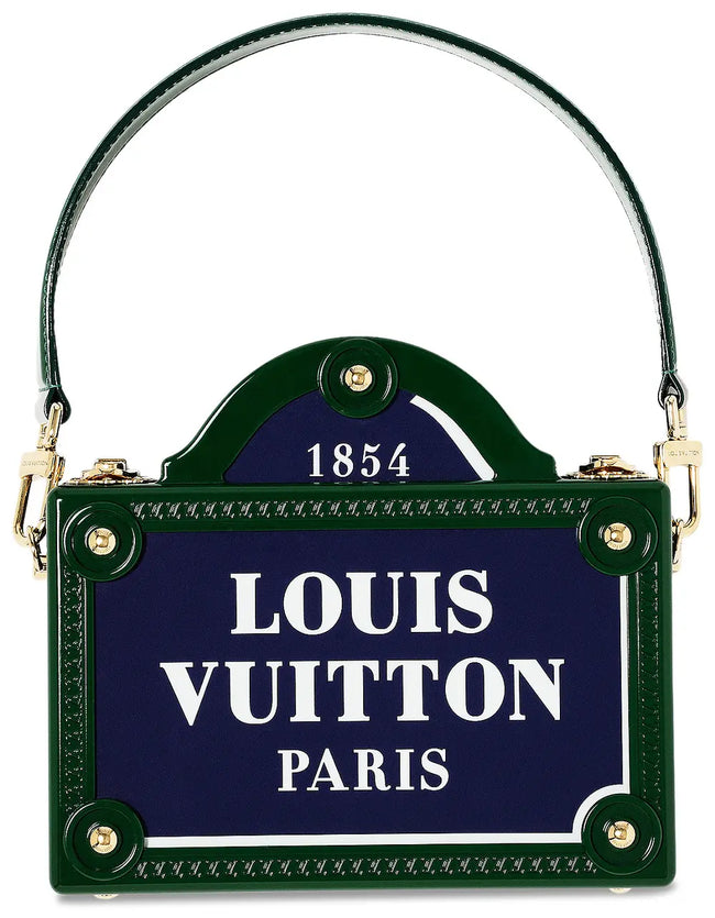 Louis Vuitton Logo Trunk Petite Malle Bag for Women