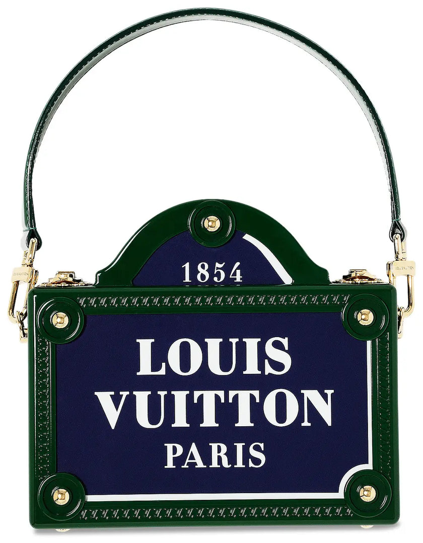 Louis Vuitton Logo Trunk Petite Malle Bag for Women