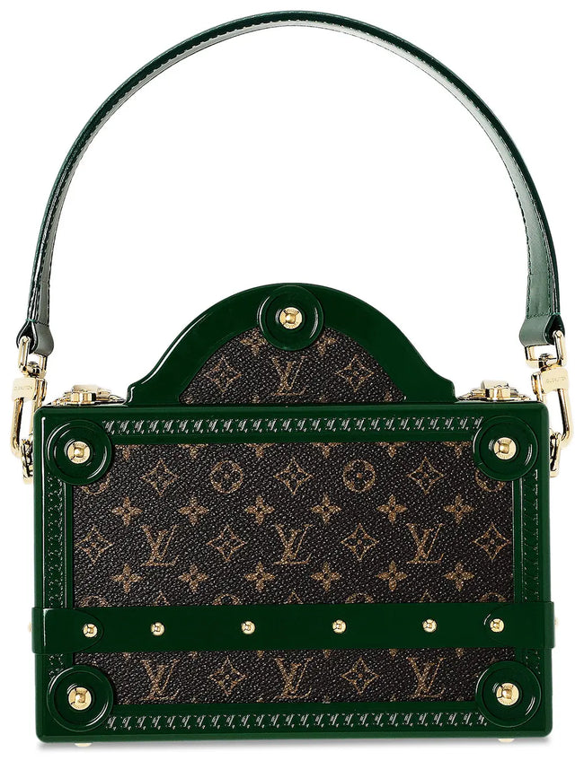 Louis Vuitton Logo Trunk Petite Malle Bag for Women