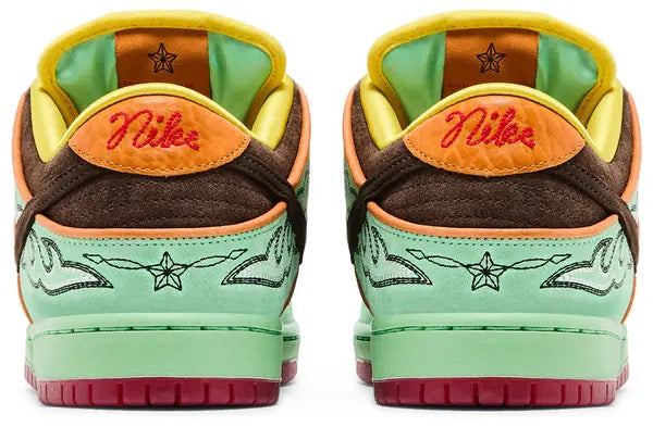 Nike Dunk Low SB ‘Rodeo’ 2025 Tourmaline Green Suede Western-Inspired Edition