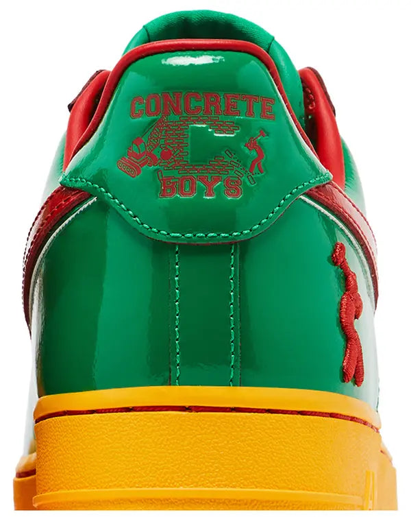 Lil Yachty x Air Force 1 Low 'Concrete Boys – Lucky Green' 2025 Patent Leather Edition