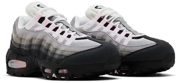 Wmns Nike Air Max 95 OG ‘Pink Foam’ 2025 Grey Gradient Suede with Soft Pink Accents
