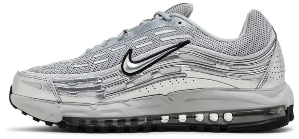 Nike Air Max TL 2.5 ‘Metallic Silver’ 2025 Flat Silver & Black Reflective Running Sneakers