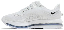 Nike Pegasus Premium ‘White Metallic Silver’ 2025 running shoes with white knit upper, metallic silver accents, and Zoom Air cushioning.
