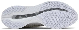 Nike Pegasus Premium ‘White Metallic Silver’ 2025 running shoes with white knit upper, metallic silver accents, and Zoom Air cushioning.