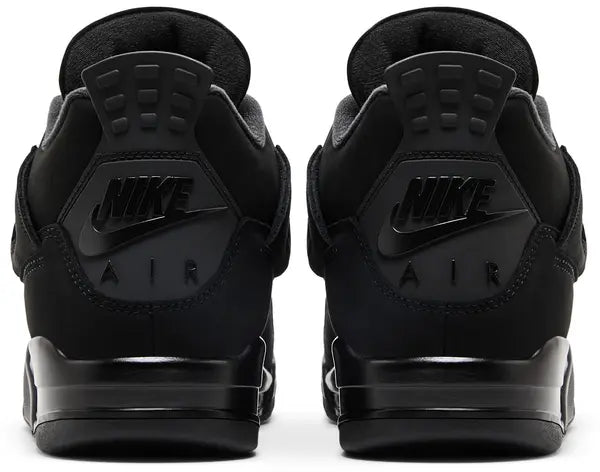 Air Jordan 4 Retro ‘Black Cat’ 2025 Nubuck Sneaker Black Friday Release