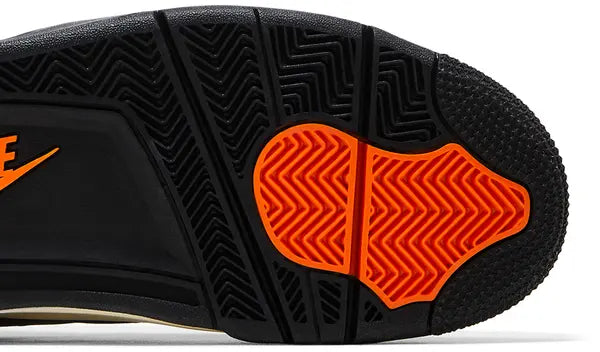 Undefeated x Air Jordan 4 Retro 2025 Olive Green Nubuck Sneaker