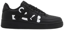 Comme des Garçons x Air Force 1 Low Retro 'Black' Dover Street Sneakers for Unisex