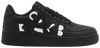 Comme des Garçons x Air Force 1 Low Retro 'Black' Dover Street Sneakers for Unisex